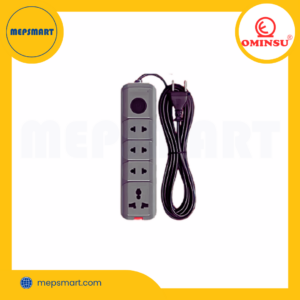Ổ 4 PHÍCH CẮM NỐI DÂY 4.5 MÉT 2500W 4J2500-5 OMINSU