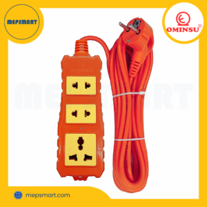 Ổ 5 PHÍCH CẮM NỐI DÂY 4.5 MÉT 3500W Q3500C OMINSU